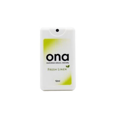 Кишеньковий нейтралізатор запаху Ona Card Spray Fresh Linen 12 мл