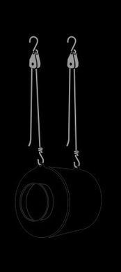 Підвіси для обладнання LIGHTHANGER PLASTIC PULLEYS