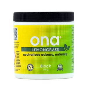 Нейтрализатор запаха ONA Block Lemongrass 170гр