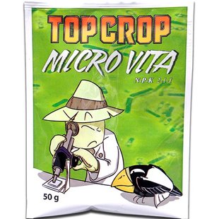 Micro Vita Top Crop стимулятор на основе полезных бактерий и триходермы 50гр