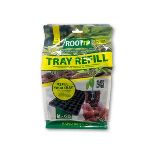 ROOT!T DRY PEAT FREE Refill Bag- Натуральные спонжи для проращивания 60шт