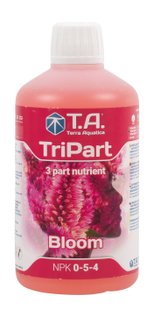 Удобрение для гидропоники Terra Aquatica Tripart Bloom (Flora Bloom GHE) 0,5л