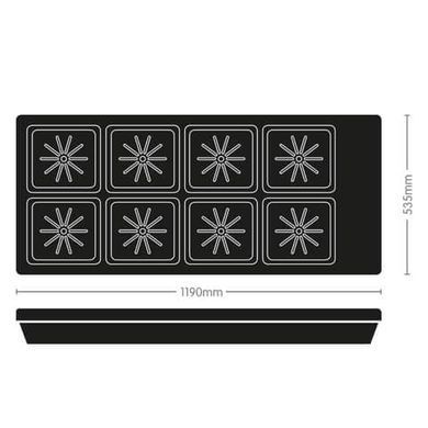 Система гидропоники AutoPot Auto8 System с горшками 15л